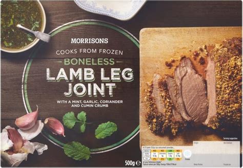 Morrisons Boneless Lamb Leg Joint G Frozen Amazon Co Uk Grocery