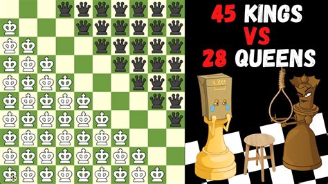 45 Kings Vs 28 Queens Fairy Chess