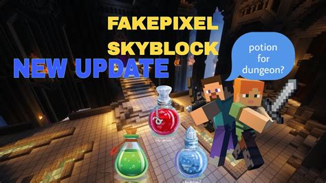 NEW UPDATE How To Make Potions Potions Guide For Dungeons FAKEPIXEL