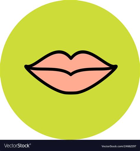 Lips icon Royalty Free Vector Image - VectorStock