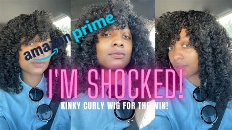 People Thought This Was My Fro Afro Kinky Curly Amazon Wig For The