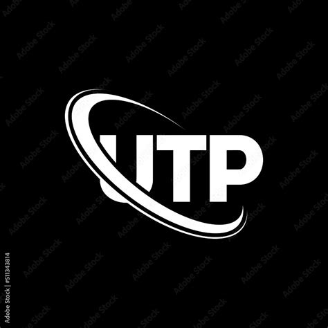 UTP logo. UTP letter. UTP letter logo design. Initials UTP logo linked with circle and uppercase ...