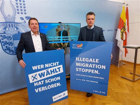 Fp Plakatiert Angerer Als Landeshauptmann Der Unsere Sprache Spricht