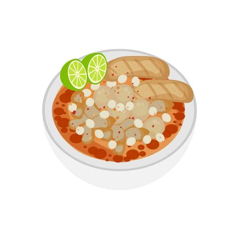 Logo Illustration of Baso Aci or Bakso Aci with Savory Spicy Gravy ...