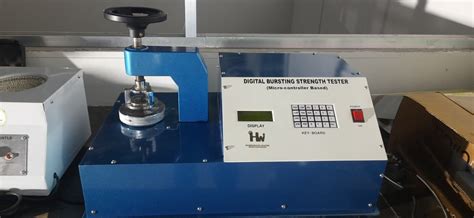 Hydrowave Digital Bursting Strength Tester At Rs Hydrowave