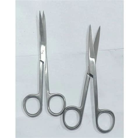 Blunt Stainless Steel Dressing Scissors For Hospital Size Dimension