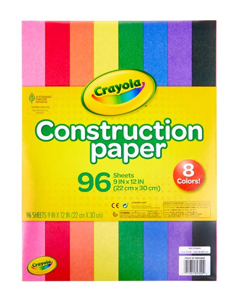 Crayola Construction Paper