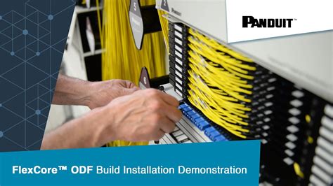 Panduit FlexCore ODF Build Installation Demonstration YouTube