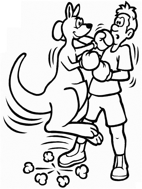 Boxing Gloves Coloring Page Coloring Pages