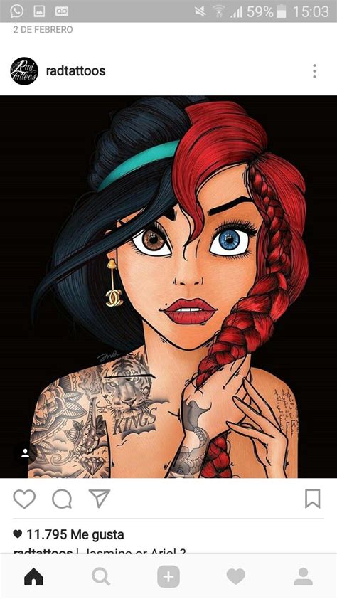 Pin De Meli Calderón En Tatuajes Princesas Góticas De Disney Princesas Disney Tatuadas Arte