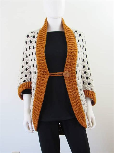 7 Hour Beginner Crochet Cardigan Pattern Free Crochet Dreamz