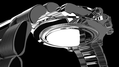 Rolex Daytona Modelling In Maya On Behance