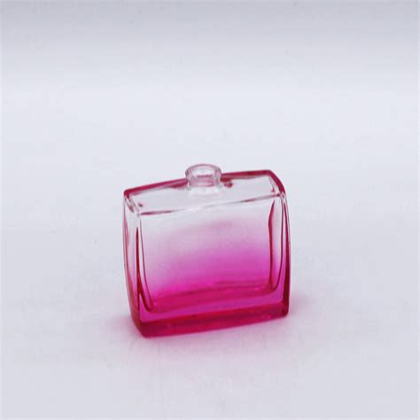 Gradual Coating Clear Glass Cosmetic Packaging Empty Perfume Bottle 50