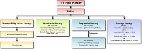 Eradication Therapy For Helicobacter Pylori Gastroenterology