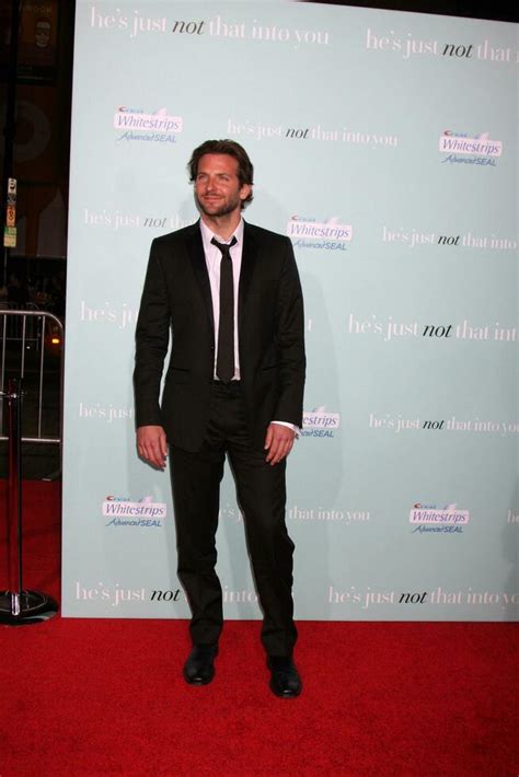 Bradley Cooper arriving at the Premiere of Hes Just Not That Into You in Los Angeles CA on ...