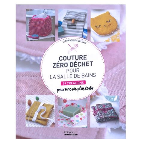 Livre Couture zéro déchet pour la salle de bain