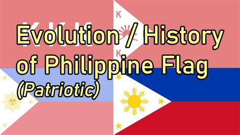 Evolution History Of Philippine Flag Patriotic 2k Hd Youtube