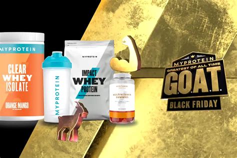 Myprotein Increases Its Black Friday Discount To 55 For Black Friday Day