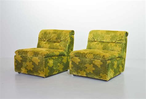 Gold Green Velvet Dots Modular Lounge Sectional Sofa Set From Laauser