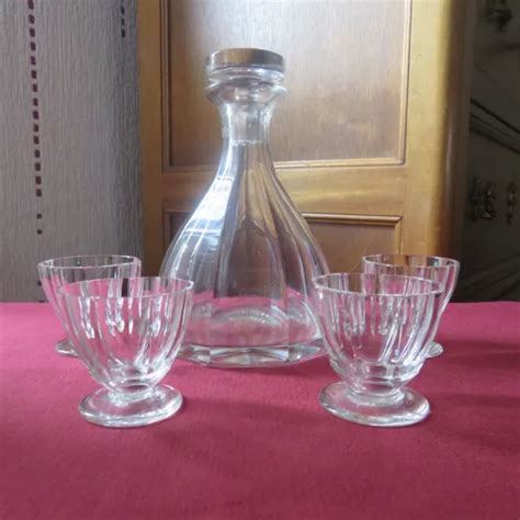 Carafe Verres A Liqueur En Cristal De Baccarat Mod Le Bruyere