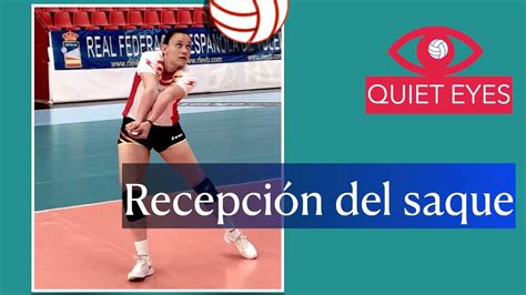 RECEPCIÓN del saque en voleibol CONTROL visual YouTube