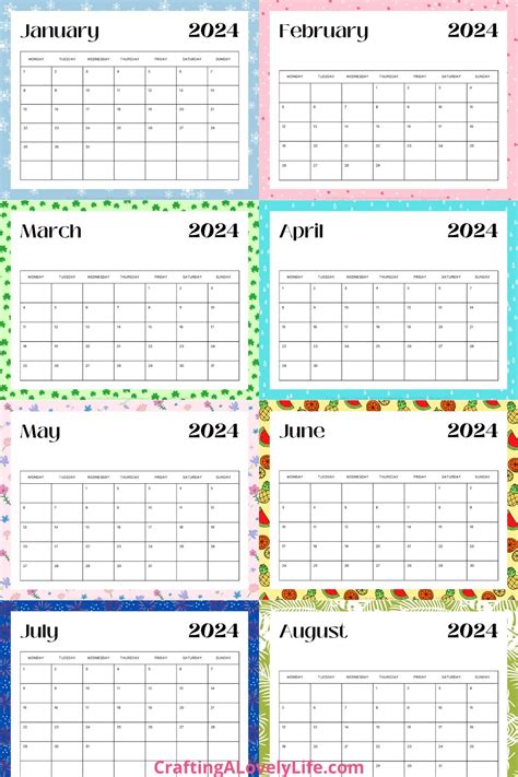 Free Printable Calendar for 2024