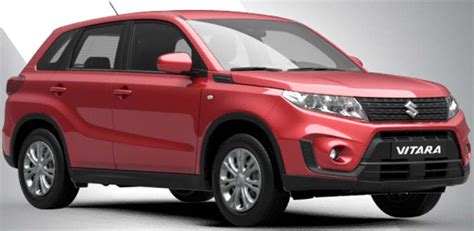 New Suzuki Vitara Left Hand Drive Body colors, Full variation of exterior colours selection