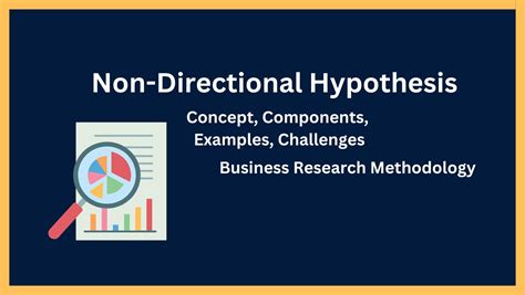 Non Directional Hypothesis Components Example Importance