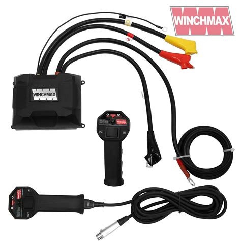 WINCHMAX "COMPLETE 12V WINCH CONTROL BOX FOR UP TO 20 000LB TWIN