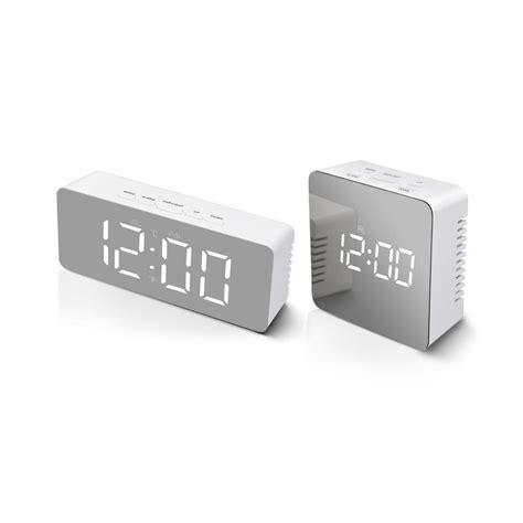 Snooze Wake Up Tafel Klok Led Digitale Elektronisc Grandado