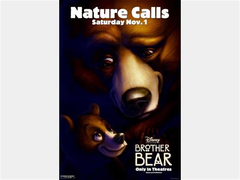 The film Brother Bear was released 17 years ago today. What do you ...