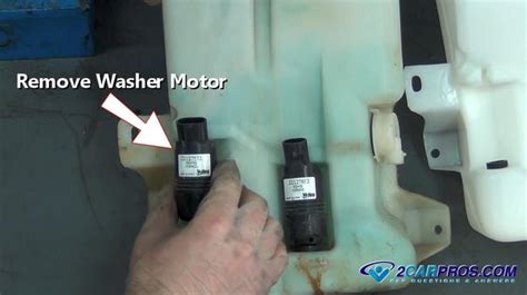 How To Replace A Windshield Washer Motor In Under Minutes