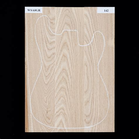 Swamp Ash Body Blank 3 Piece 12 Lb 142 Stewmac