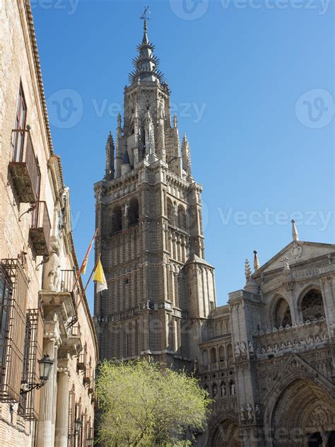 the old city of Toledo in spain 8640144 Stock Photo at Vecteezy