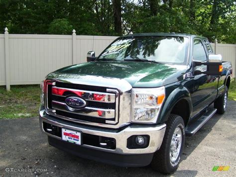 2011 Forest Green Metallic Ford F250 Super Duty XLT SuperCab 4x4