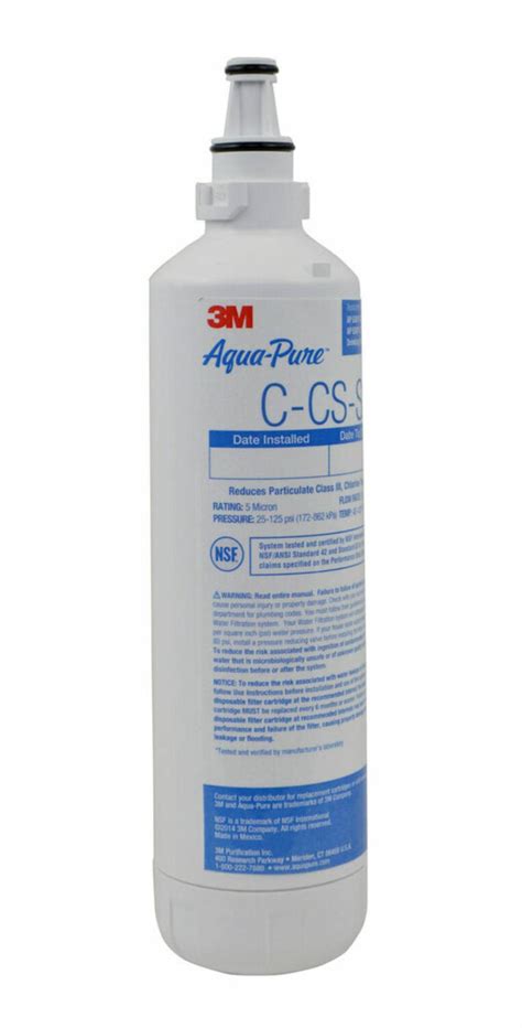 3m™ Aqua Pure™ Under Sink Full Flow Water Filter Replacement Cartridge Ap Easy C Cs Ff 3m