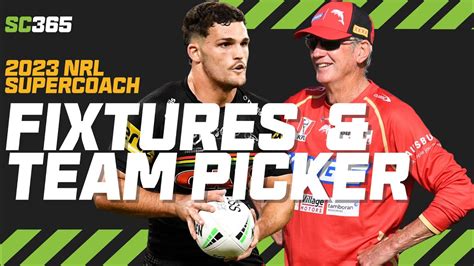 Nrl Supercoach Fixture Analysis Team Picker Bold Predictions