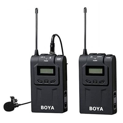 Boya BY-WM6 UHF draadloos microfoonsysteem | Cameranu