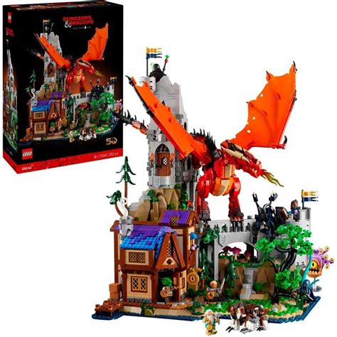 LEGO Ideas 21348 Dragon Rouge de Dungeons Dragons à 306 00 chez