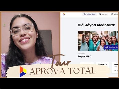 TOUR ATUALIZADO PELO APROVA TOTAL 2024 Nova Plataforma Minha