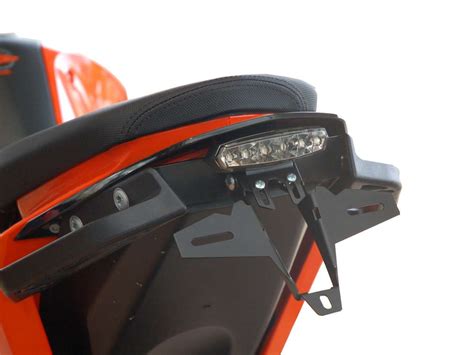 Kennzeichenhalter Iq F R Ktm Duke Mit R Cklicht Tecbike