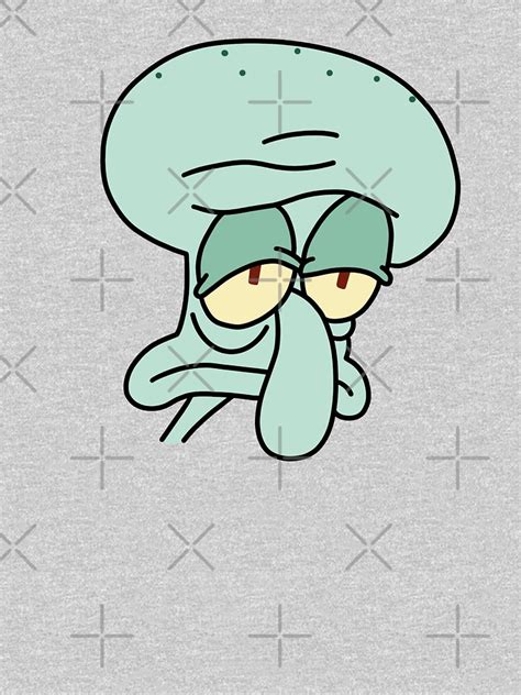 "tired squidward | exhausted squidward | help squidward" T-shirt by ...