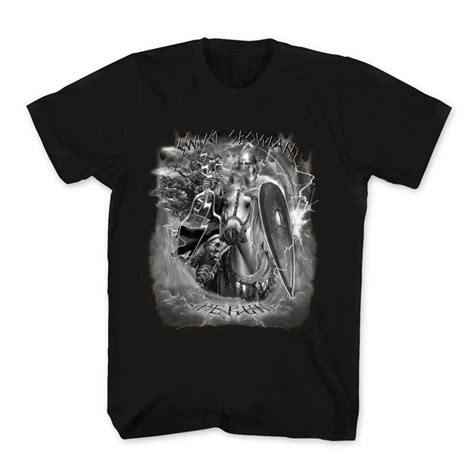 Slavic Mythology God Perun T Shirt Summer Cotton Short Sleeve O Neck