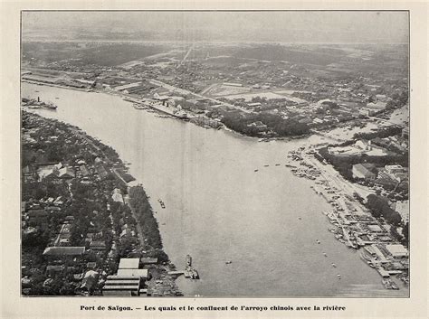 Port de Saïgon Les quais et le confluent de l arroyo ch Flickr