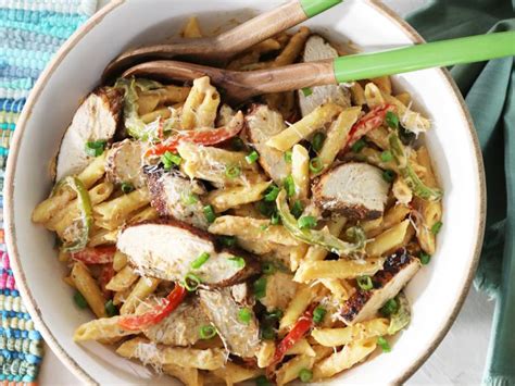 Jerk Chicken Rasta Pasta Recipe Kardea Brown Food Network