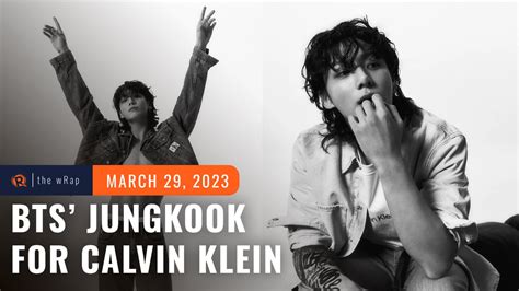 Wow Bts Jungkook Stuns As Calvin Kleins New Brand Ambassador Video