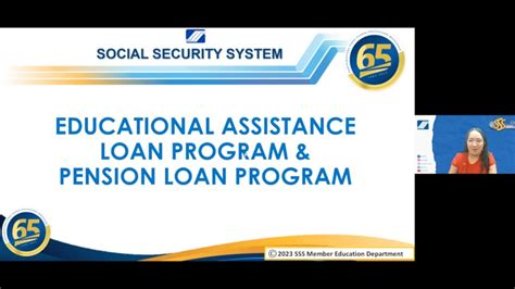 Essskwela Webinar S E Educational Loan And Pension Loan Youtube