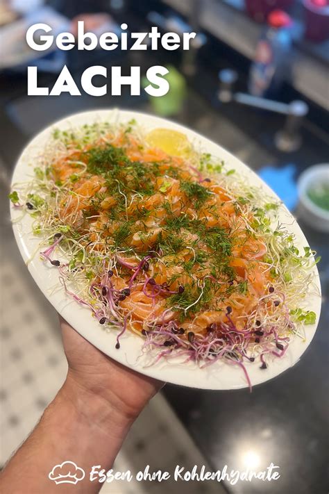 Selbst Gebeizter Lachs Graved Lachs Essen Ohne Kohlenhydrate