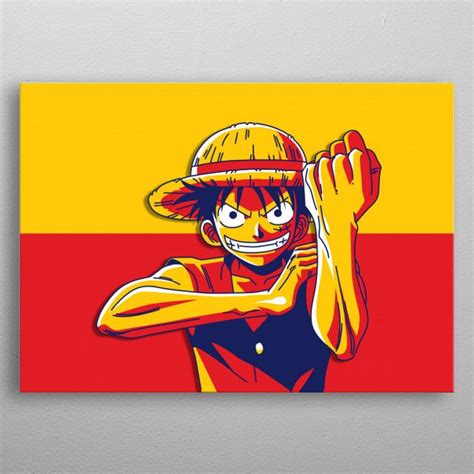 Monkey D Luffy Poster By Introv Art Displate Monkey D Luffy Art