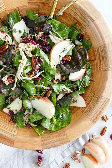 Maple Swiss Chard Salad With Turkey Recipe Chard Recipes Healthy